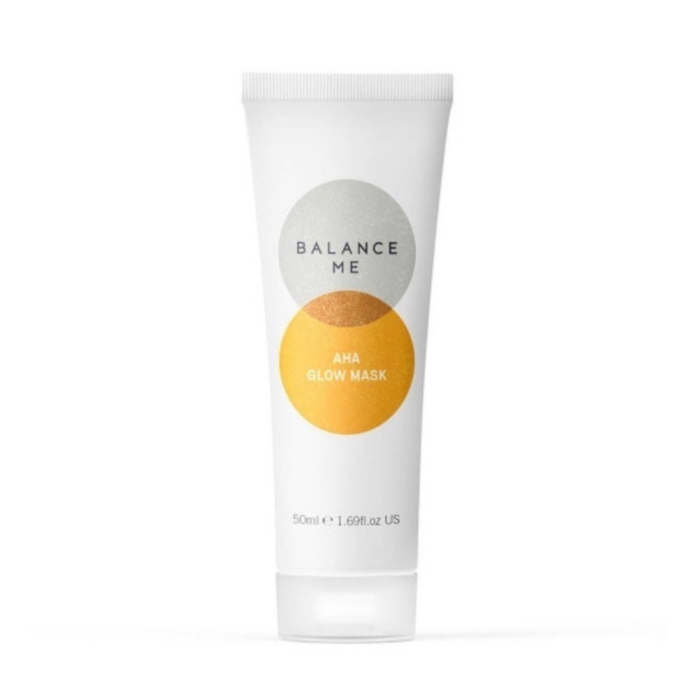 All Natural AHA Glow Mask•Glycolic Acid, Kaolin Clay& Linden•New in Box/…
